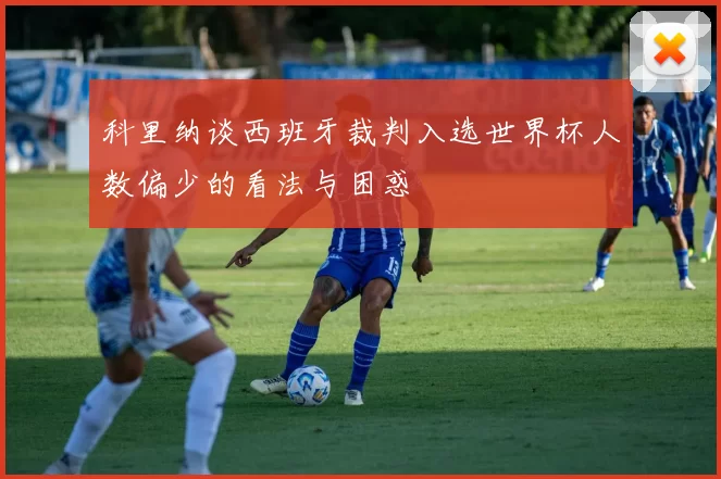 科里纳谈西班牙裁判入选世界杯人数偏少的看法与困惑